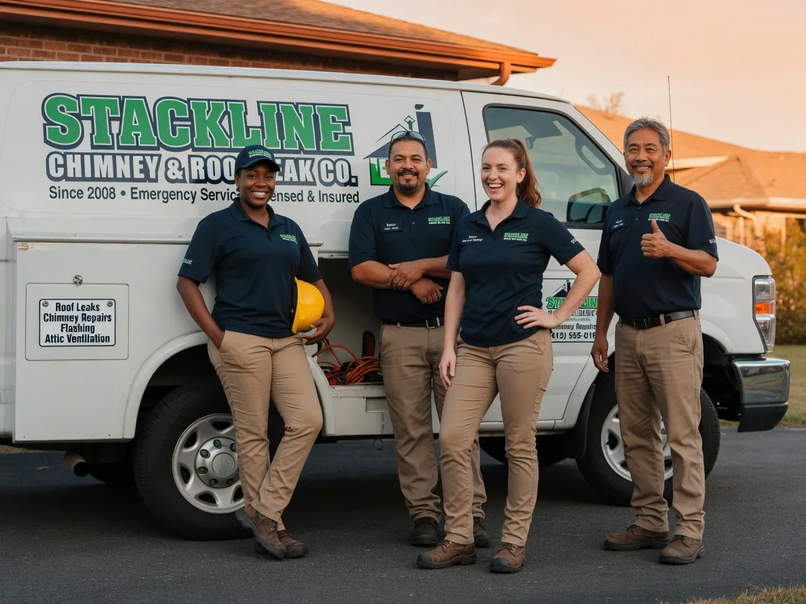 Chimney flashing repair company in Gloucester, VA